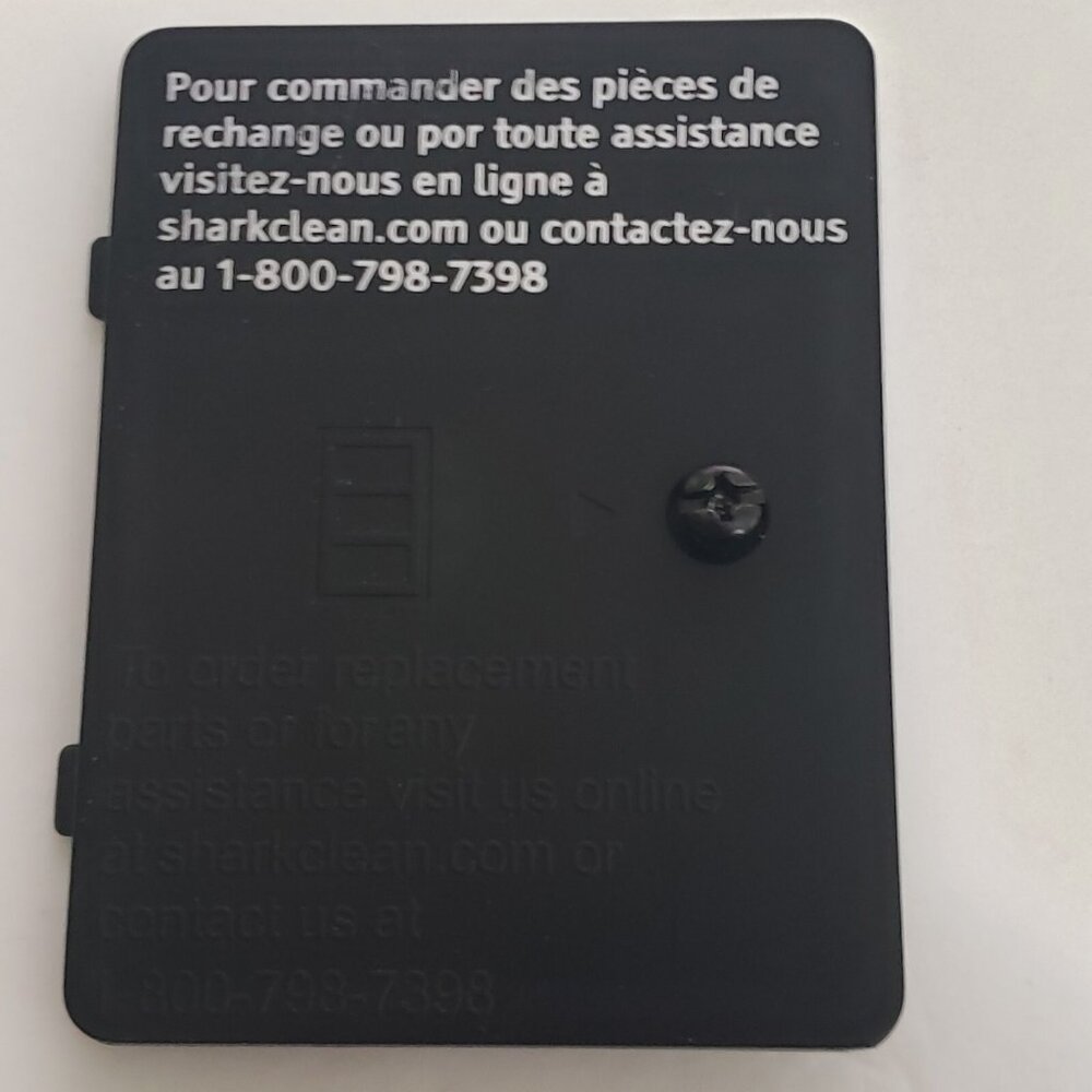 SHARK RV750R01 Robotic Vacuum Cleaner Battery Cover Replacement